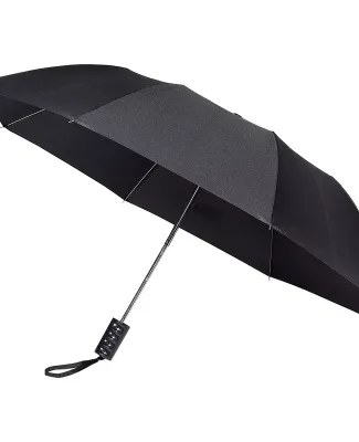 Promo Goods  OD201 Auto-Open Folding Umbrella in Black