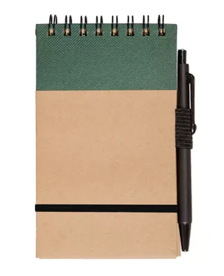 Promo Goods  PL-3756 Pocket Eco-Note Jotter in Green