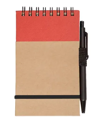 Promo Goods  PL-3756 Pocket Eco-Note Jotter in Red