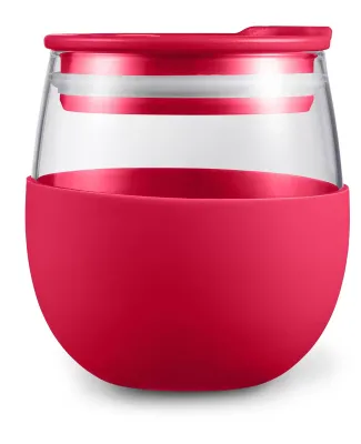 Promo Goods  MG423 18.6oz Orb Glass Tumbler in Red