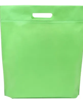 Promo Goods  BG204 Die Cut Handle Trade Show Non-W in Lime green