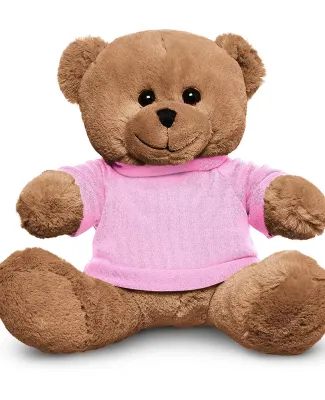 Promo Goods  TY6027 8.5 Plush Bear With T-Shirt in Pink