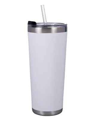 Promo Goods  MG401 20oz All Season Vacuum Tumbler in White