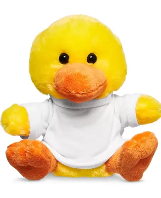 Promo Goods  TY6037 7 Plush Duck With T-Shirt in White