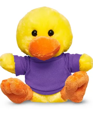 Promo Goods  TY6037 7 Plush Duck With T-Shirt in Purple