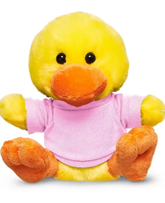Promo Goods  TY6037 7 Plush Duck With T-Shirt in Pink