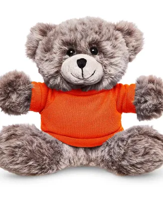 Promo Goods  TY6038 7 Soft Plush Bear With T-Shirt in Orange