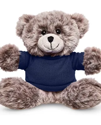 Promo Goods  TY6038 7 Soft Plush Bear With T-Shirt in Navy blue