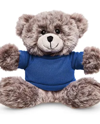 Promo Goods  TY6038 7 Soft Plush Bear With T-Shirt in Reflex blue