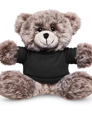 Promo Goods  TY6038 7 Soft Plush Bear With T-Shirt in Black