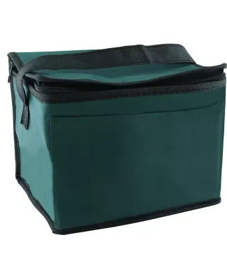 Promo Goods  LB125 6-Pack Non-Woven Cooler Bag in Hunter green