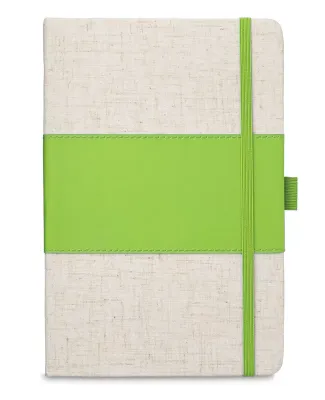 Promo Goods  NB204 Soft Cover Pu And Heathered Fab in Lime green
