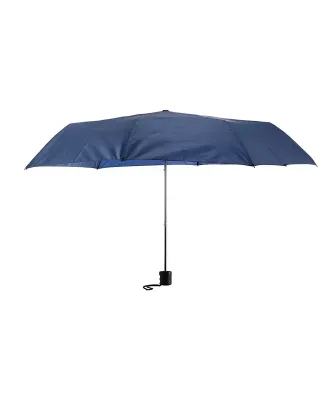 Promo Goods  OD200 Budget Folding Umbrella in Navy blue