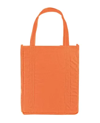 Promo Goods  BG125 Atlas Non-Woven Grocery Tote in Orange