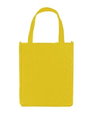 Promo Goods  BG125 Atlas Non-Woven Grocery Tote in Yellow