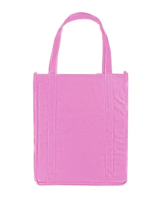 Promo Goods  BG125 Atlas Non-Woven Grocery Tote in Pink