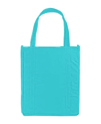 Promo Goods  BG125 Atlas Non-Woven Grocery Tote in Teal