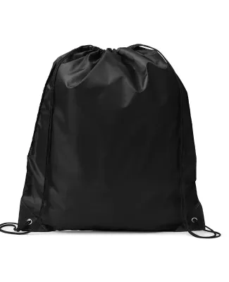 Promo Goods  BG140 Jumbo Drawstring Backpack in Black