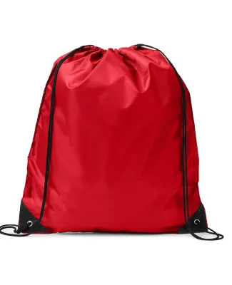 Promo Goods  BG140 Jumbo Drawstring Backpack in Red
