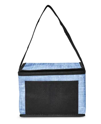 Promo Goods  LB127 Denim Pattern Non-Woven 6-Pack  in Blue
