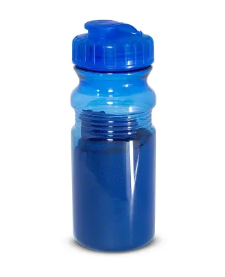 Promo Goods  TW900 Cooling Towel In Water Bottle in Blue