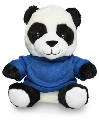 Promo Goods  TY6034 7 Plush Panda With T-Shirt in Reflex blue