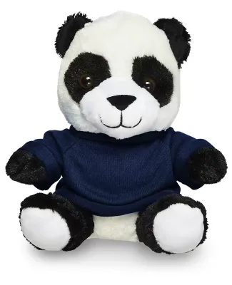 Promo Goods  TY6034 7 Plush Panda With T-Shirt in Navy blue