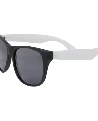 Promo Goods  SG100 Two-Tone Matte Sunglasses in White