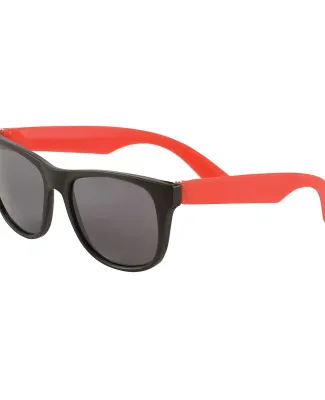 Promo Goods  SG100 Two-Tone Matte Sunglasses in Red