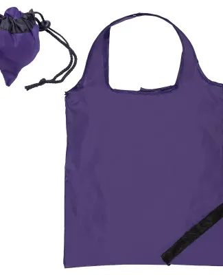 Promo Goods  LT-3419 Folding Little Berry Shopper  in Purple