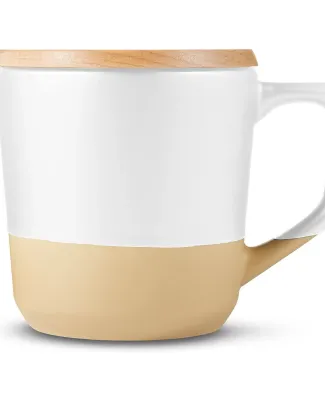 Promo Goods  CM116 16.5oz Boston Ceramic Mug With  in White
