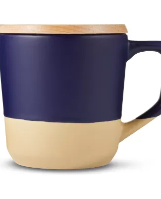 Promo Goods  CM116 16.5oz Boston Ceramic Mug With  in Cobalt blue