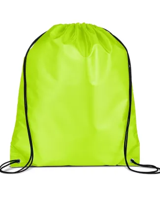 Promo Goods  BG100 Cinch-Up Backpack in Lime green