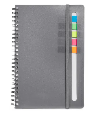 Promo Goods  NB111 Semester Spiral Notebook With S in Gray
