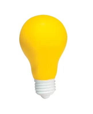 Promo Goods  SB458 Light Bulb Stress Reliever in Yellow