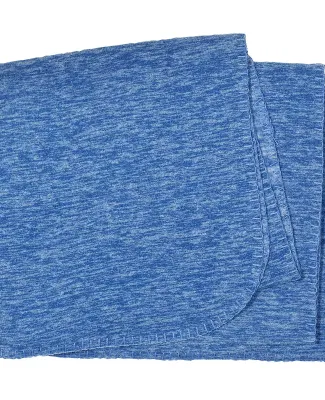 Promo Goods  OD310 Heather Fleece Blanket in Hthr blue reflex