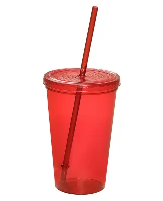 Promo Goods  PL-4420 20oz Econo Sturdy Sipper in Red