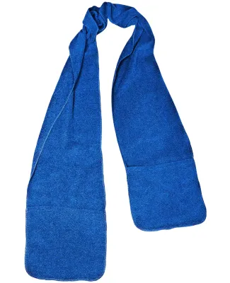 Promo Goods  AP505 Fleece Scarf With Pockets in Reflex blue