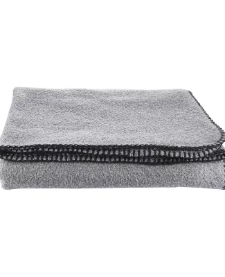 Promo Goods  OD300 Fleece Blanket in Charcoal gray