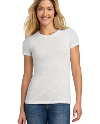 Next Level 6710 Tri-Blend Crew in Heather white
