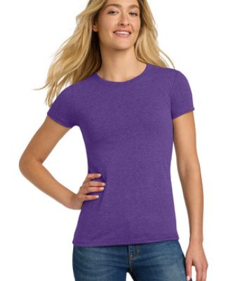 Next Level 6710 Tri-Blend Crew in Purple rush