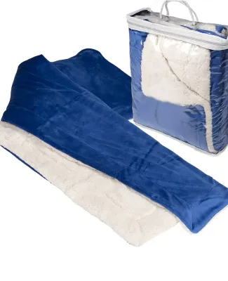 Promo Goods  OD304 Micro Mink Sherpa Blanket in Reflex blue