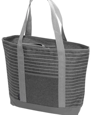 Promo Goods  LT-3932 Strand Snow Canvas Tote Bag in Gray