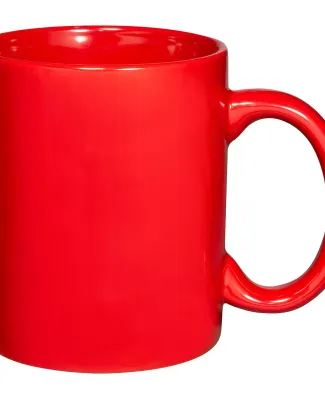 Promo Goods  CM100 11oz Basic C Handle Ceramic Mug in Red