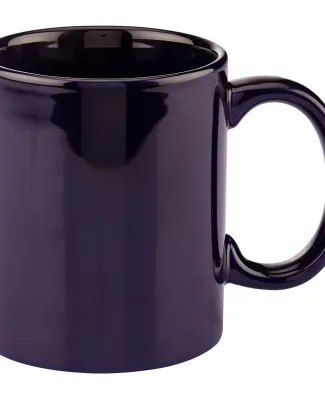 Promo Goods  CM100 11oz Basic C Handle Ceramic Mug in Cobalt blue