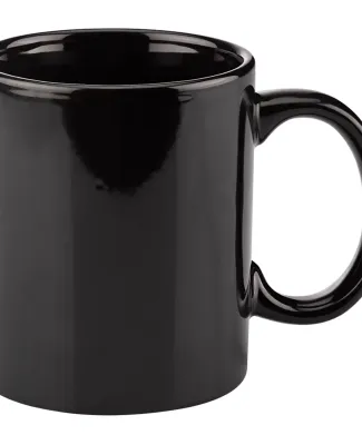 Promo Goods  CM100 11oz Basic C Handle Ceramic Mug in Black