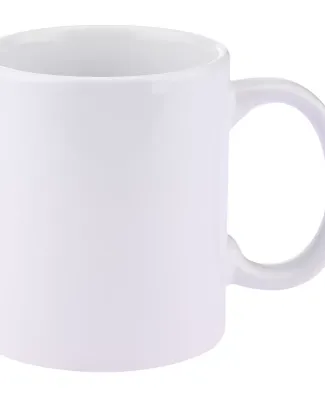 Promo Goods  CM100 11oz Basic C Handle Ceramic Mug in White