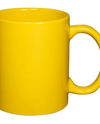 Promo Goods  CM100 11oz Basic C Handle Ceramic Mug in Yellow