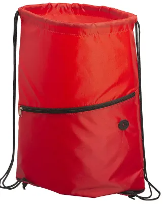 Promo Goods  BG229 Incline Drawstring Backpack Wit in Red