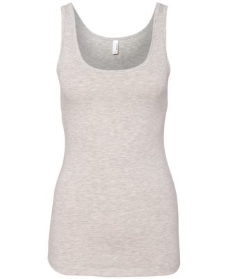 Next Level 3533 Jersey Tank Ladies in Light heather grey